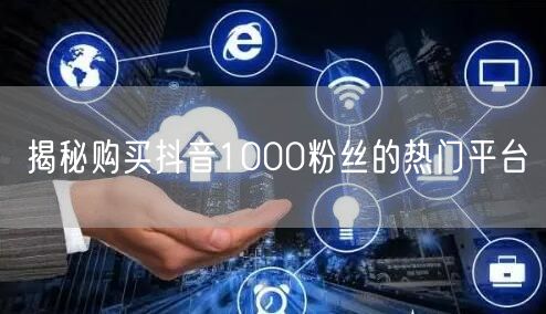 揭秘购买抖音1000粉丝的热门平台
