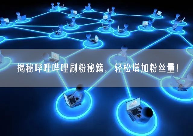 揭秘哔哩哔哩刷粉秘籍，轻松增加粉丝量！