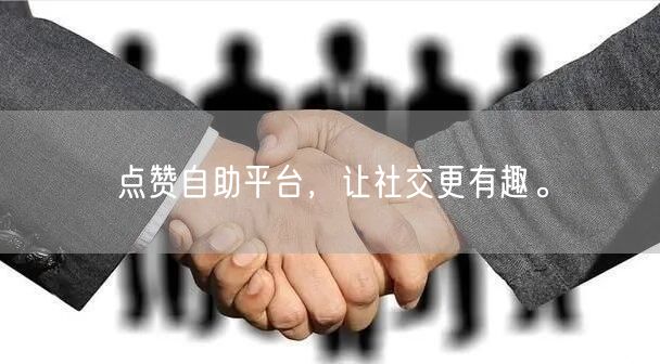 点赞自助平台，让社交更有趣。